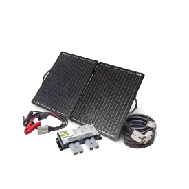 120W Folding Solar Panel Kit