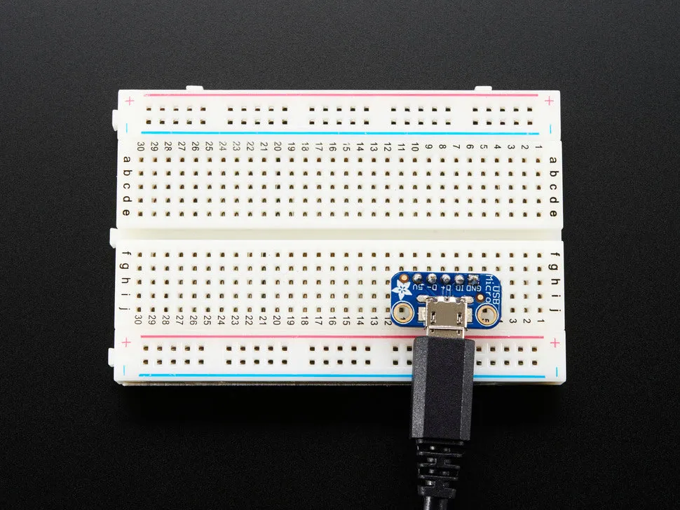 Adafruit USB Micro-B Breakout Board