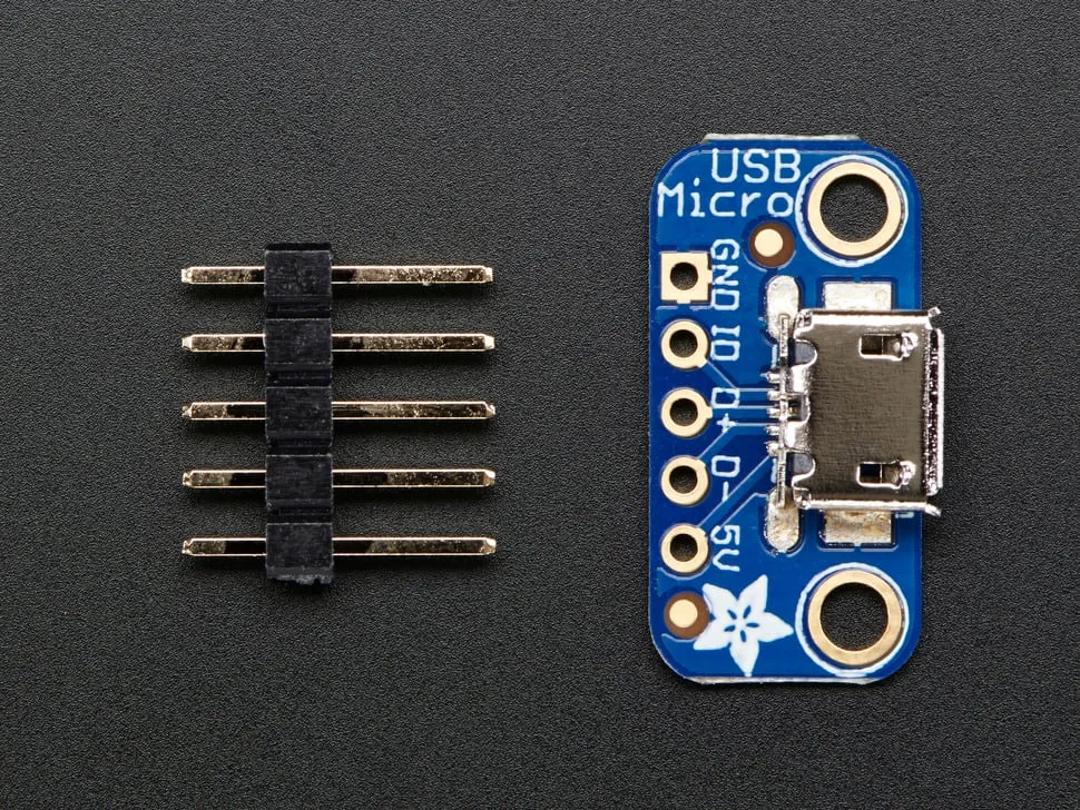 Adafruit USB Micro-B Breakout Board