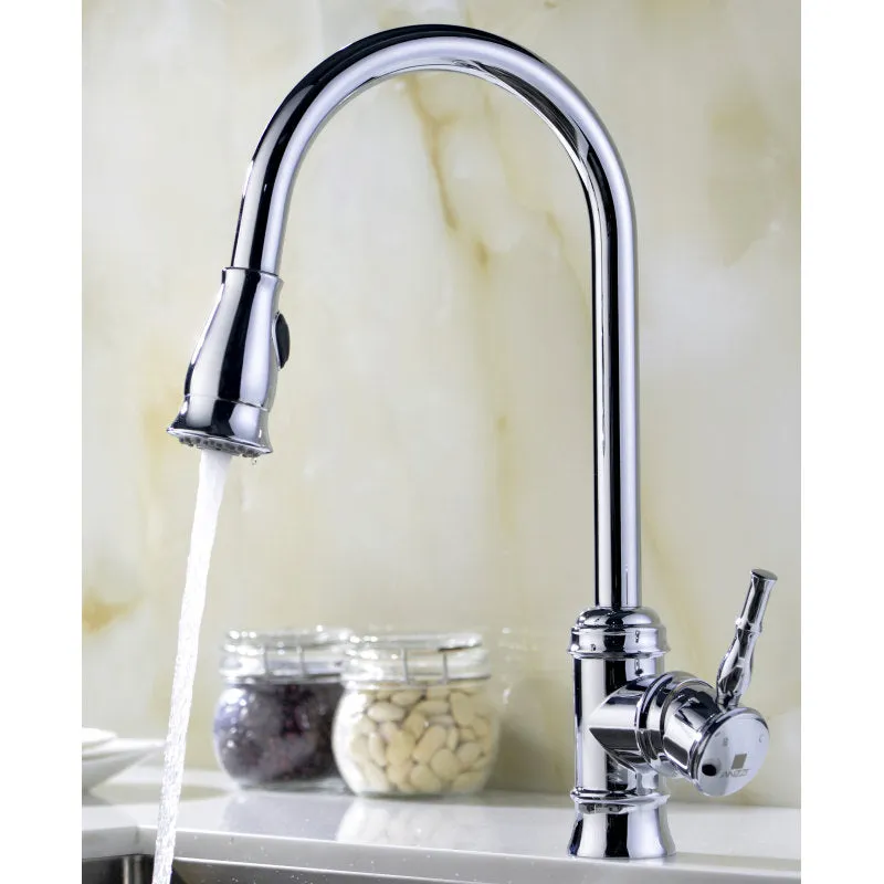 ANZZI Elysian Farmhouse 36 in. Double Bowl Kitchen Sink with Sails Faucet