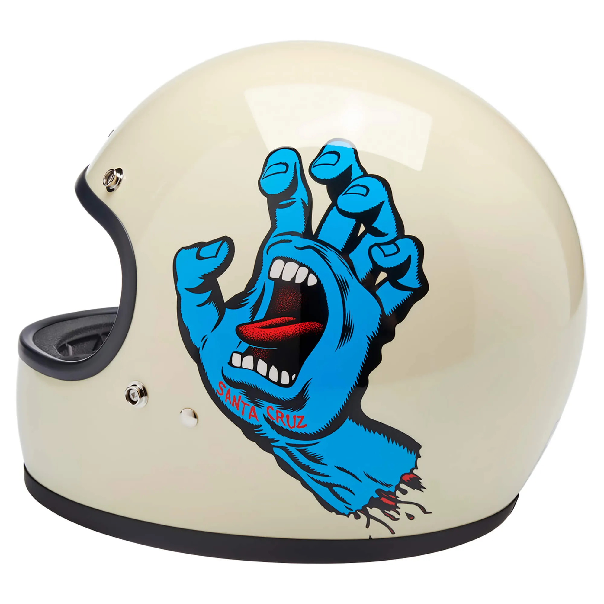 Biltwell/Santa Cruz Collab Gringo DOT/ECE R22.06 Approved Full Face Helmet