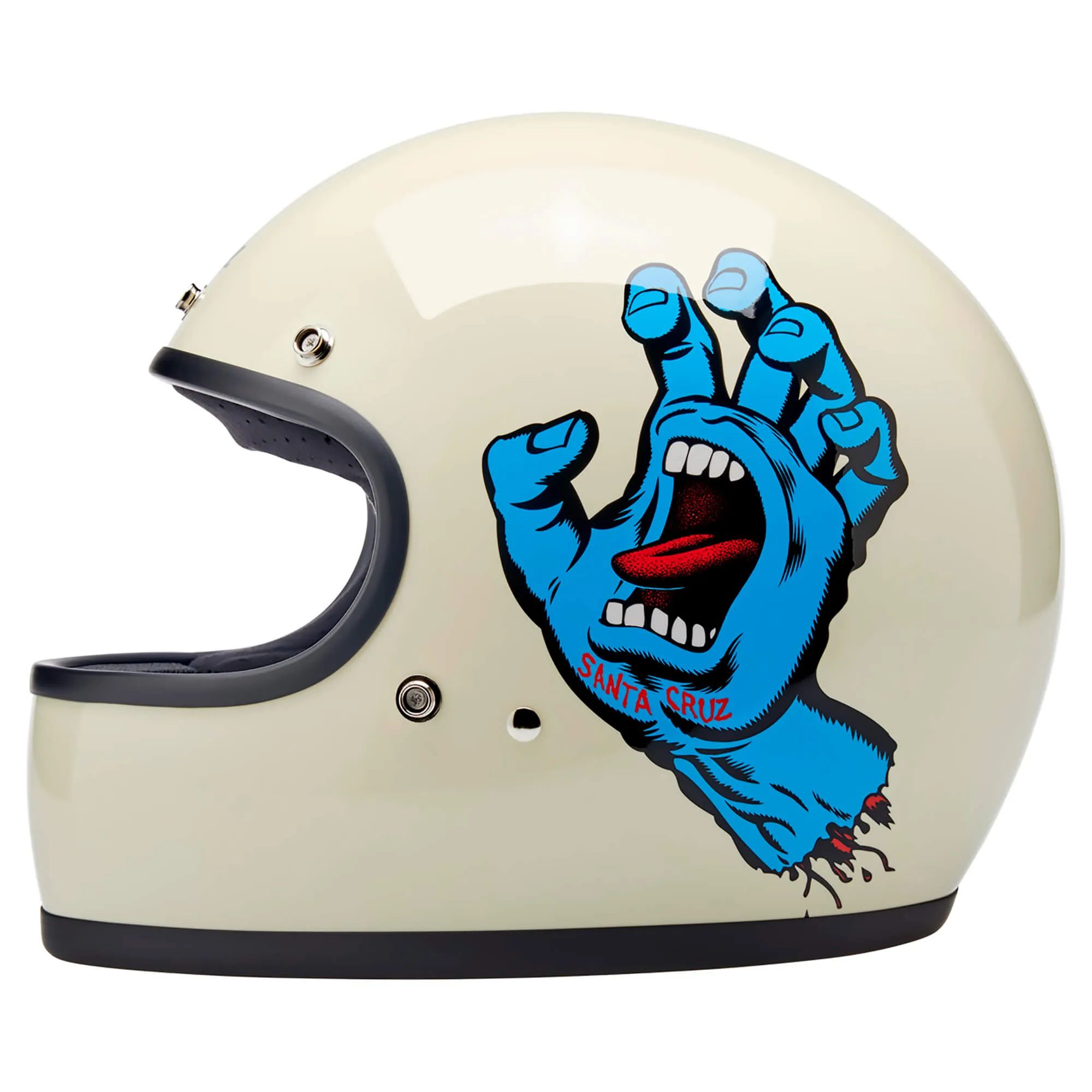 Biltwell/Santa Cruz Collab Gringo DOT/ECE R22.06 Approved Full Face Helmet