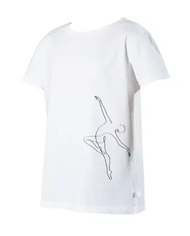 CLEARANCE, Energetiks Parker Tee - Child & Adults, WHITE