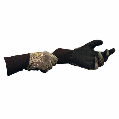 Cotton Gloves w-Sure Grip Mossy Oak New Break Up