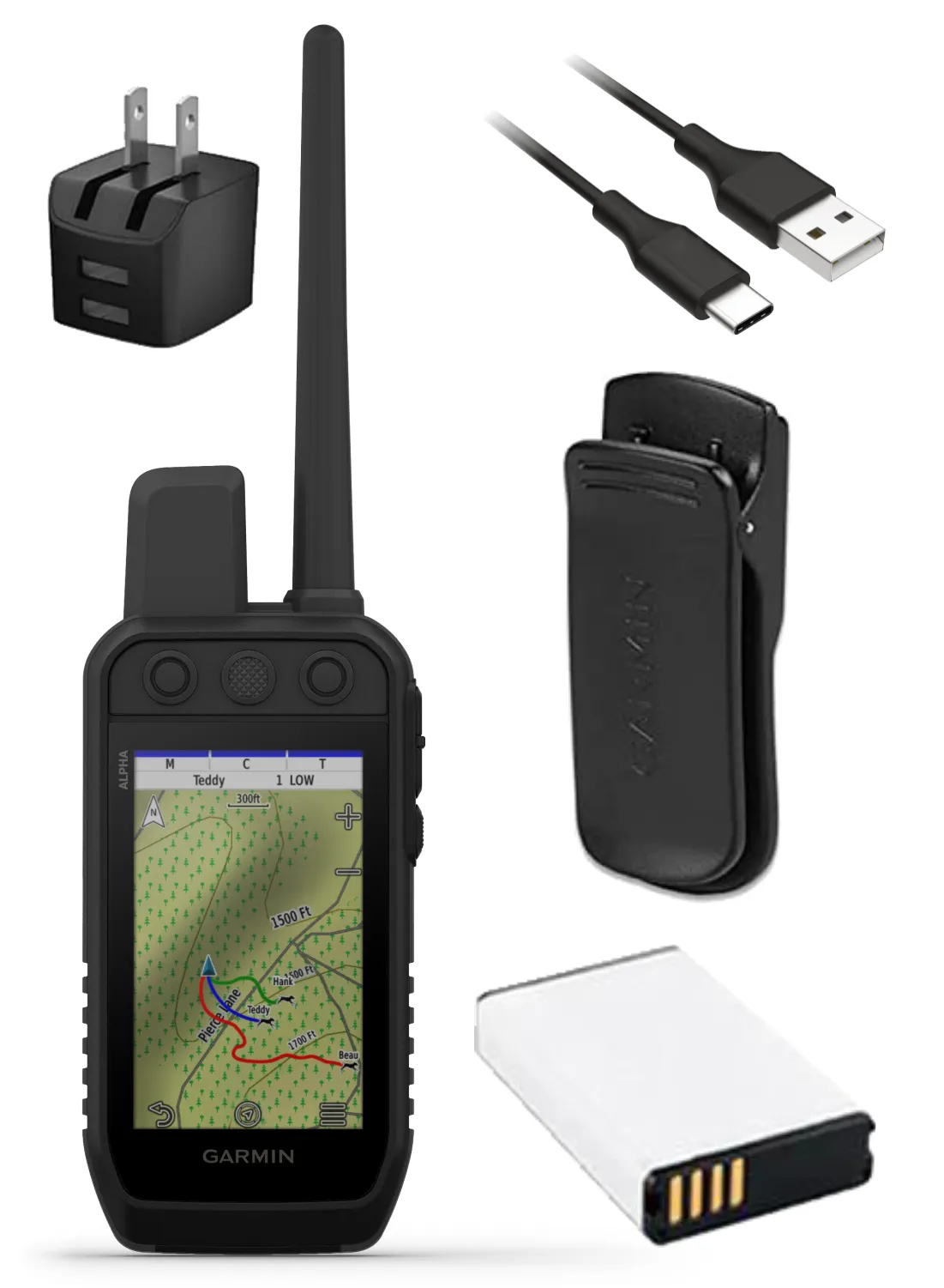 Garmin Alpha 300 / Alpha 300i Advanced Dog Tracking and Training Handheld