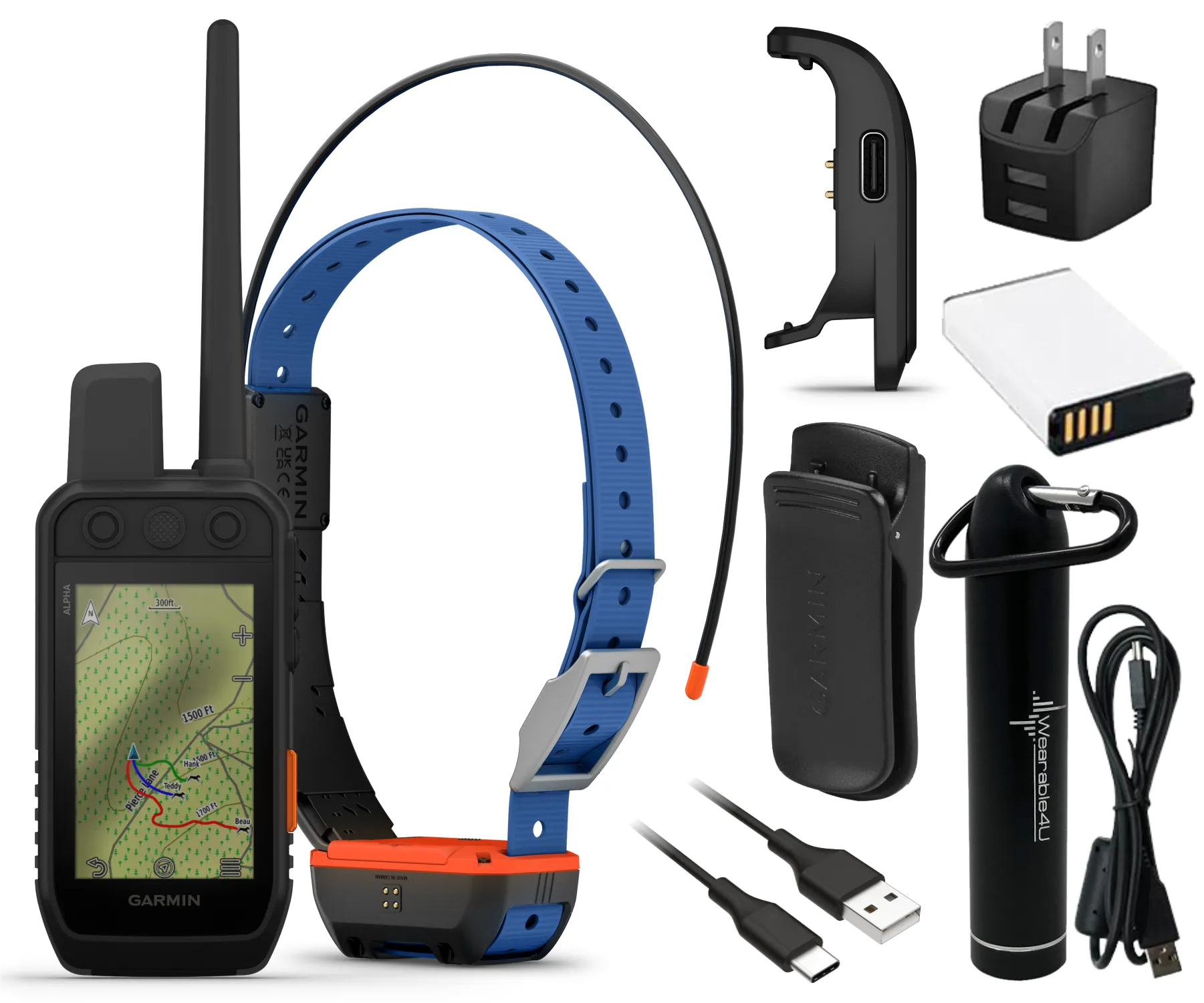 Garmin Alpha 300 / Alpha 300i Advanced Dog Tracking and Training Handheld