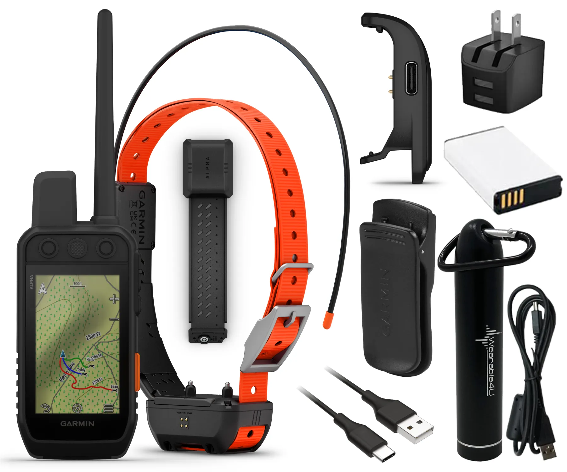 Garmin Alpha 300 / Alpha 300i Advanced Dog Tracking and Training Handheld