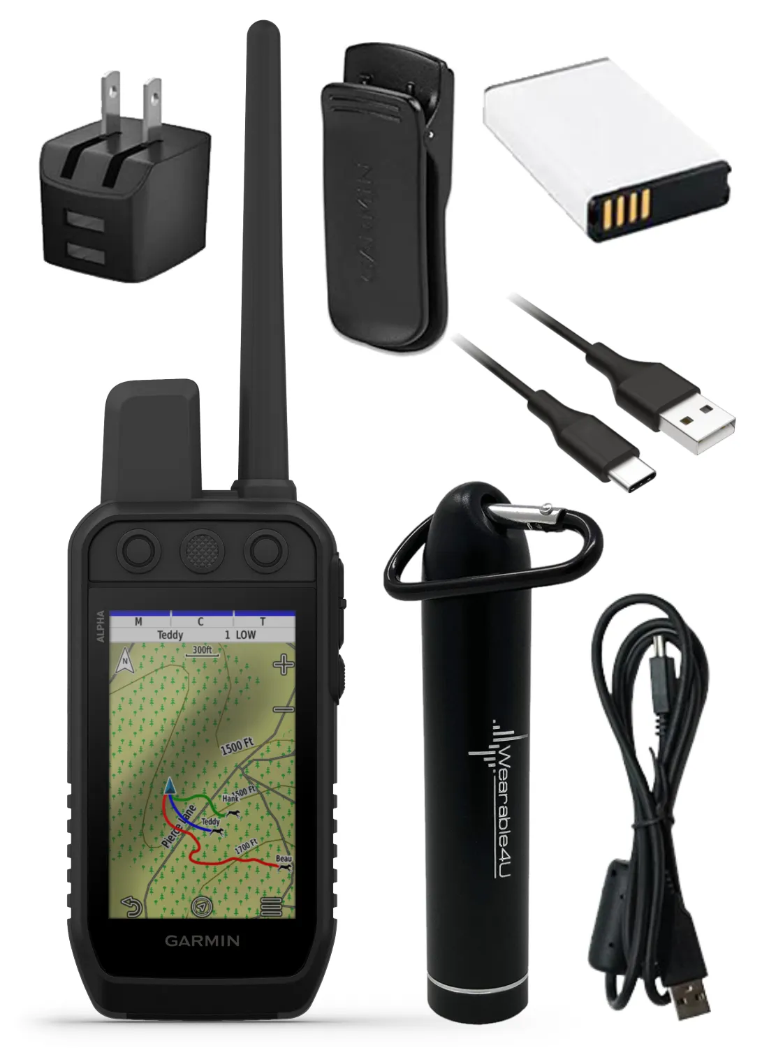 Garmin Alpha 300 / Alpha 300i Advanced Dog Tracking and Training Handheld