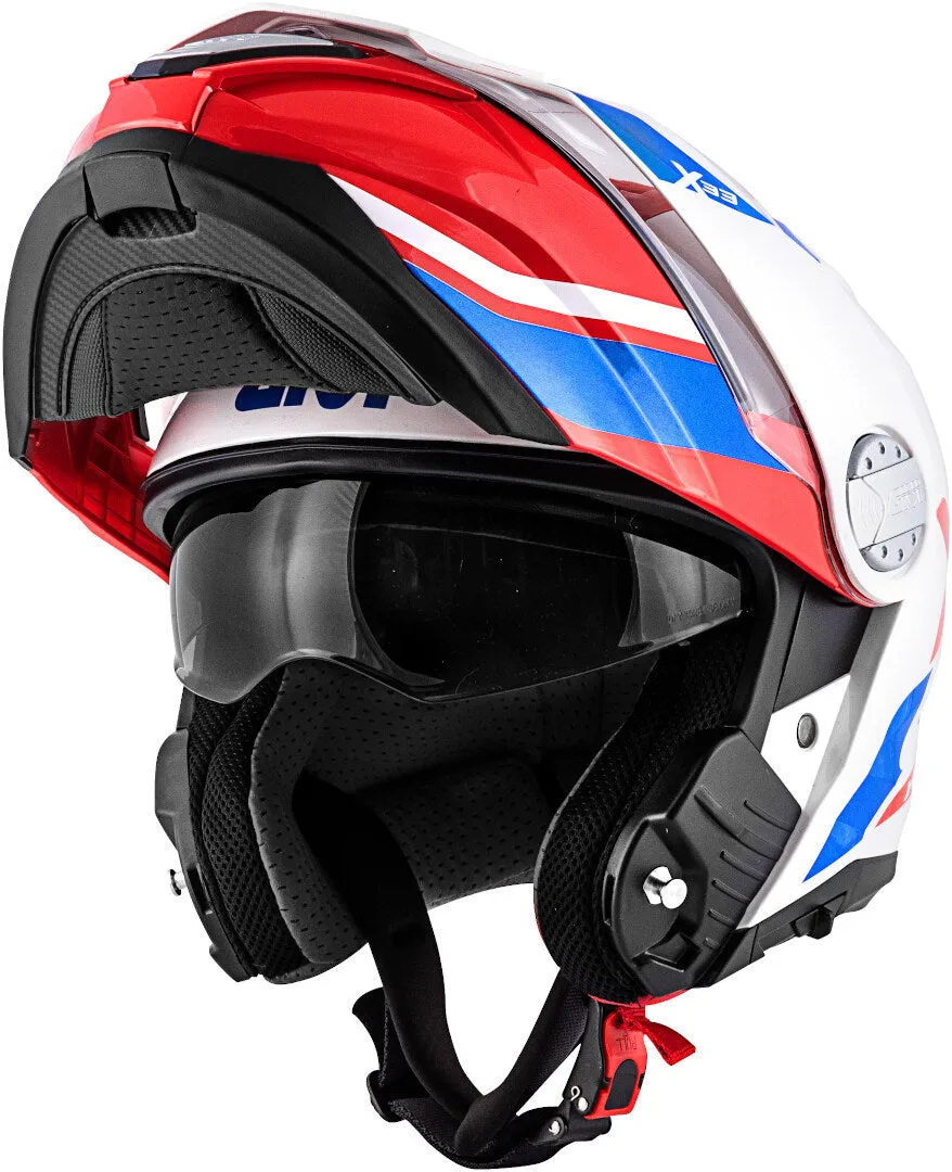 GIVI HX33 - Glossy White Red Blue