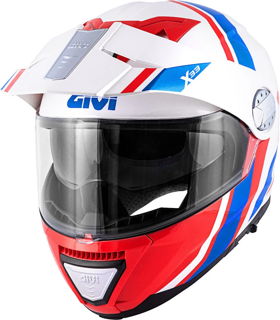 GIVI HX33 - Glossy White Red Blue