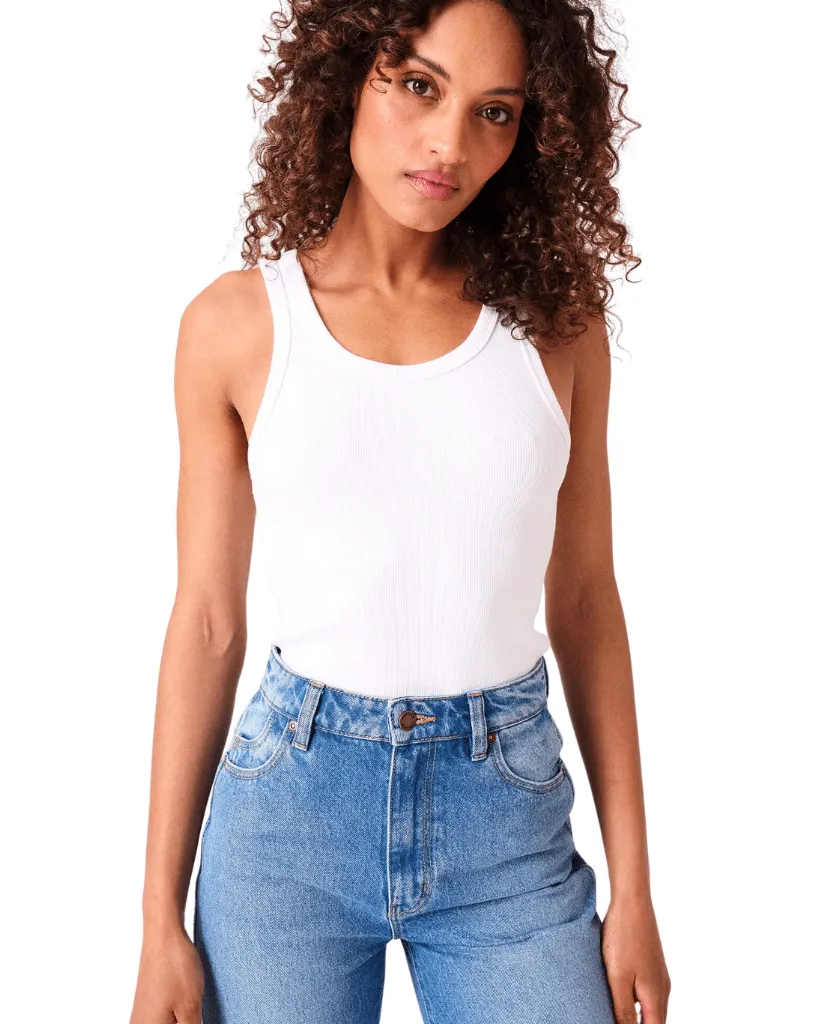 Heavy Rib Toni Crop