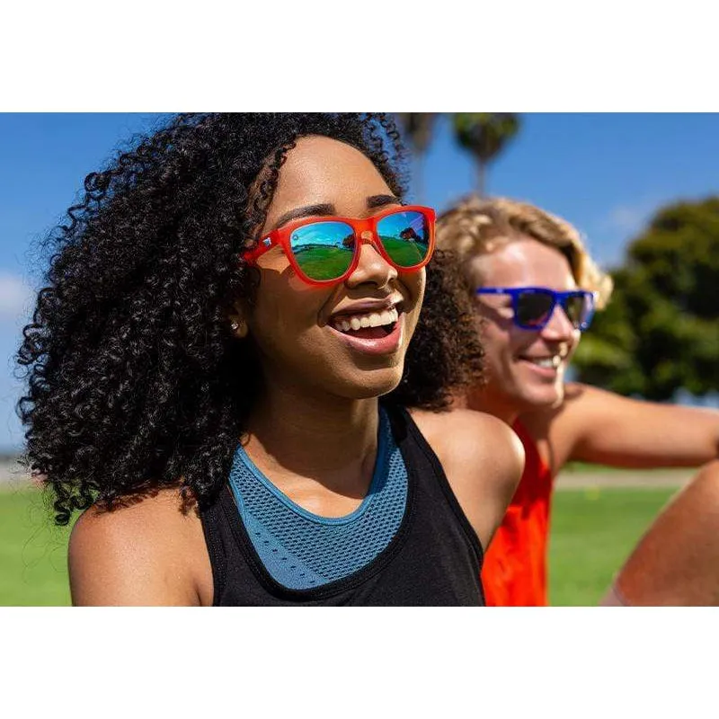 Knockaround Premiums Sport Sunglasses - Fruit Punch/Aqua