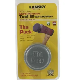 Lansky Puck Dual Grit Tool Sharpener