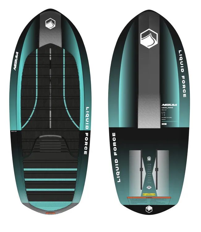 Liquid Force Carbon Horizon Surf Wakefoil with Nebula Board Complete (2025)