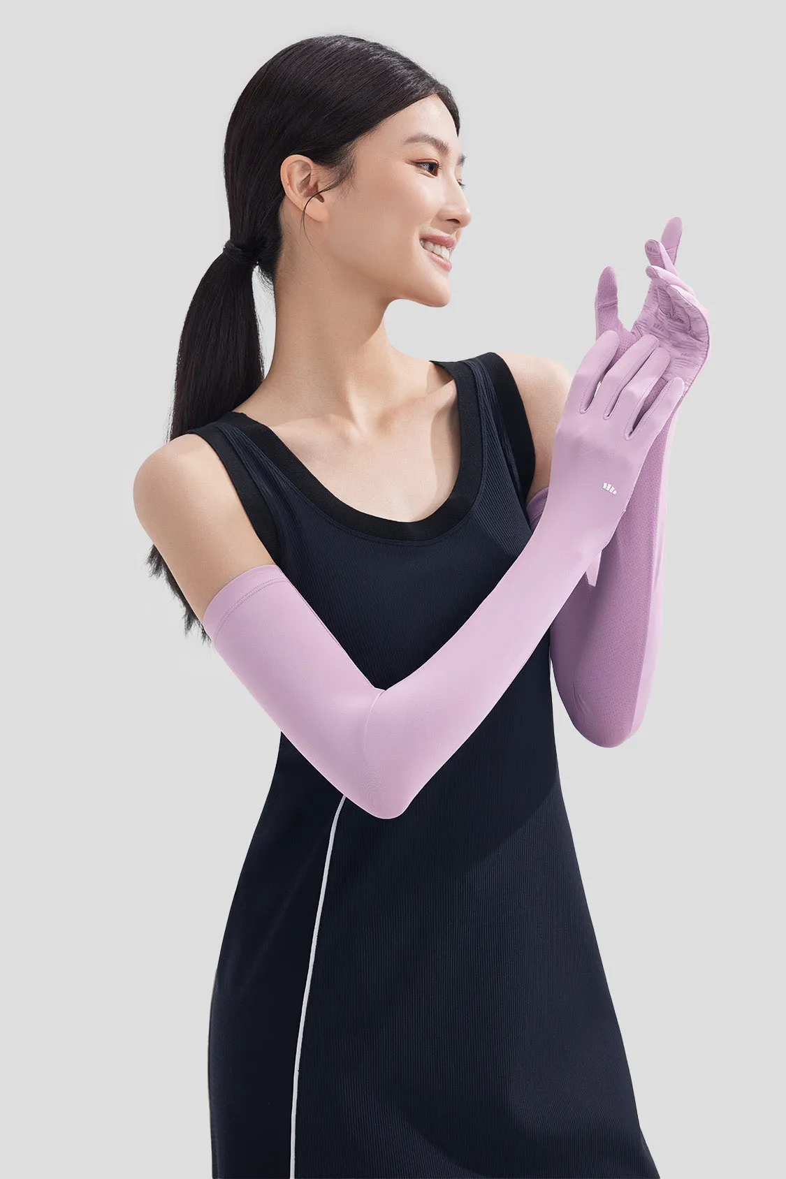 Longloop - Women's Sun Protection Arm Sleeves with Golves UPF50 