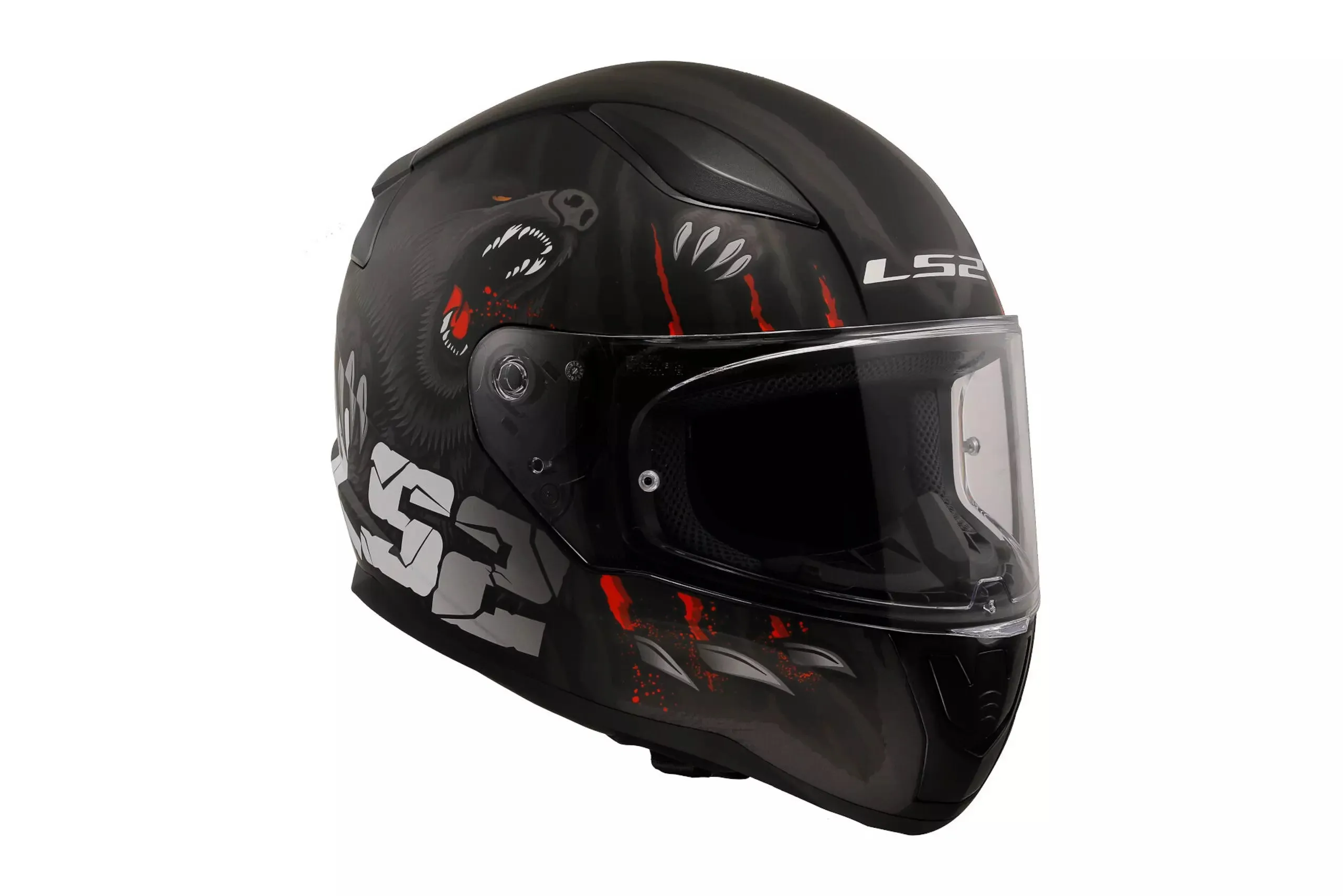 Ls2 Ff353 Rapid Full Face Helmets Ii Claw Black-06 Xxl