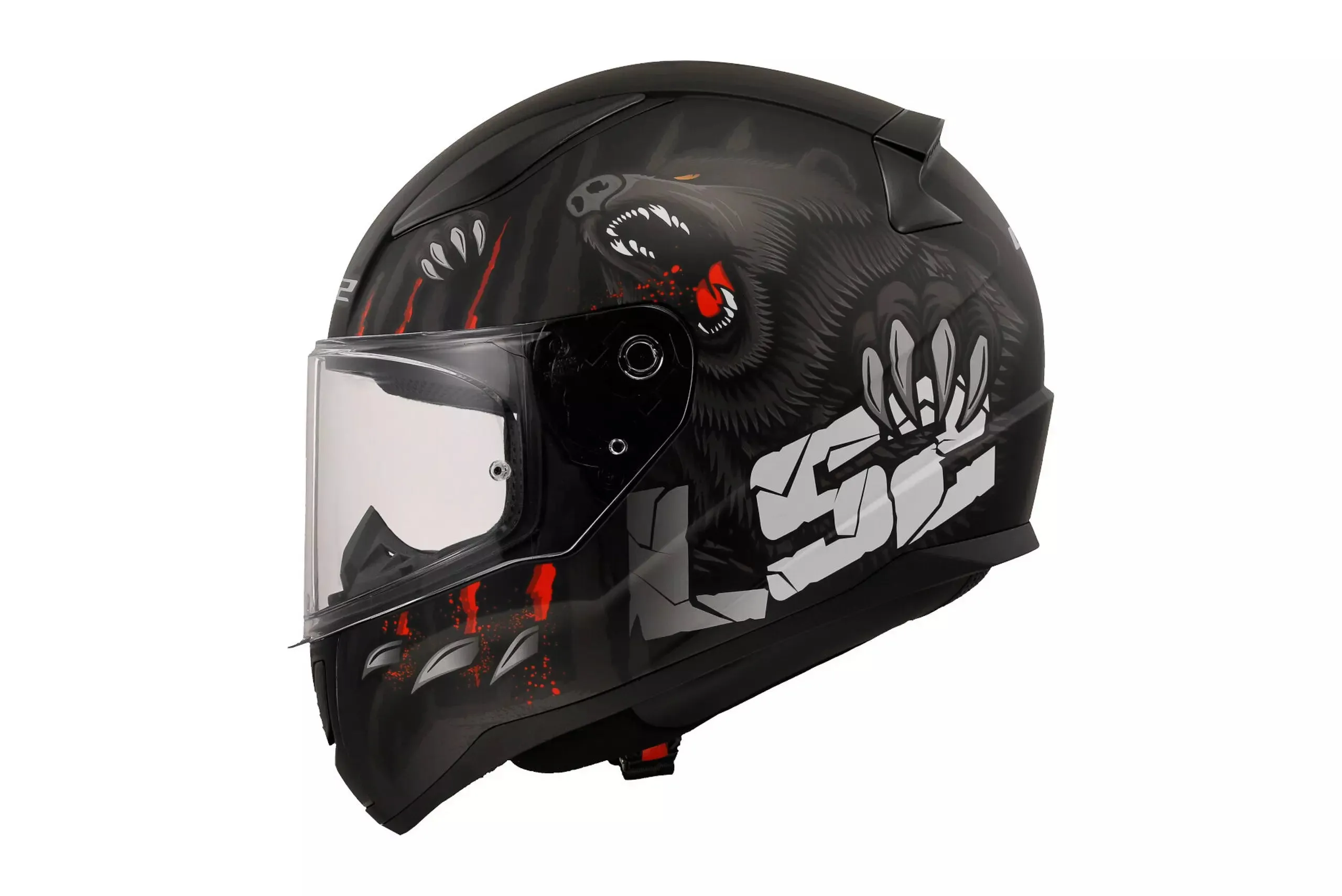 Ls2 Ff353 Rapid Full Face Helmets Ii Claw Black-06 Xxl