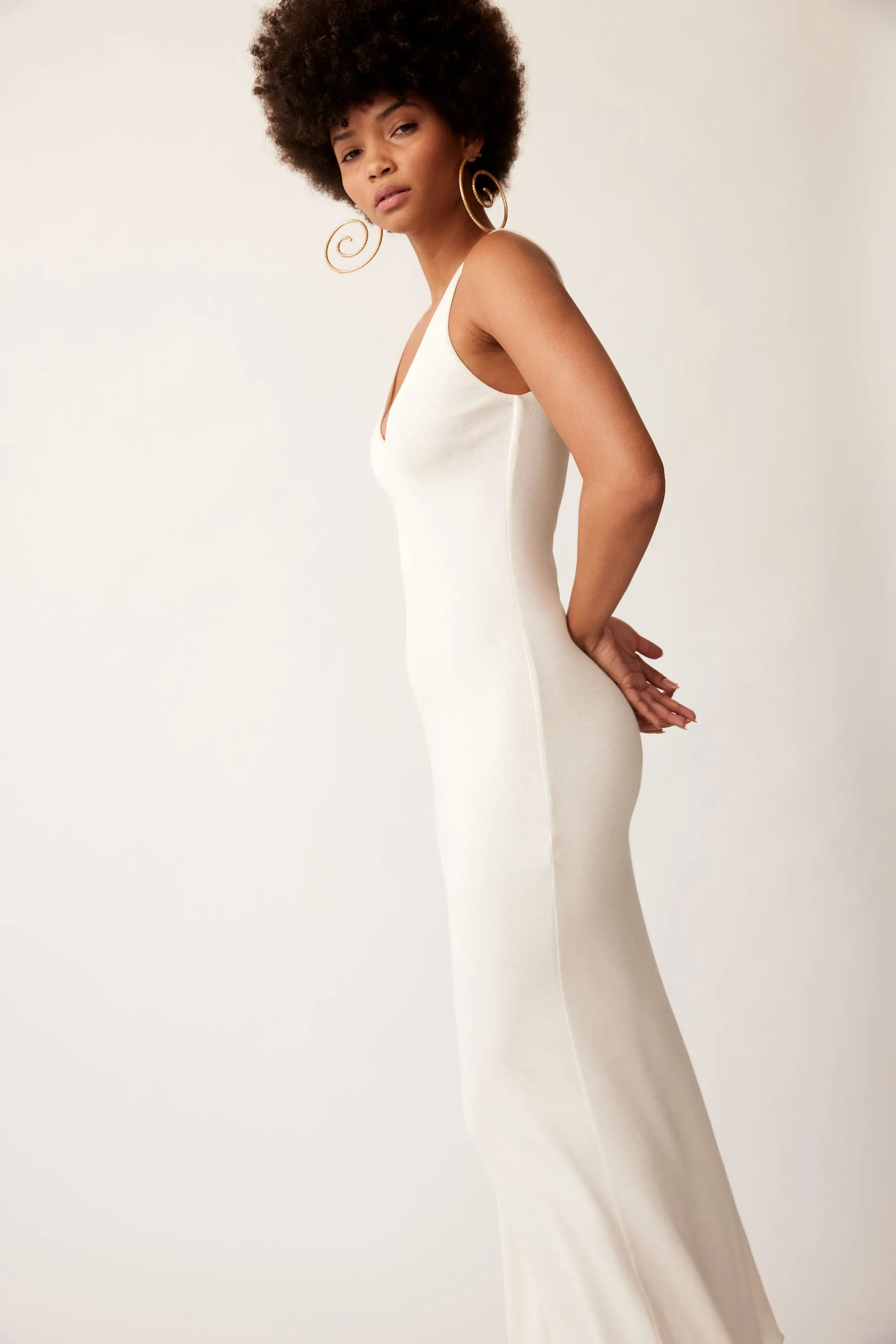 LUZIA DRESS IVORY