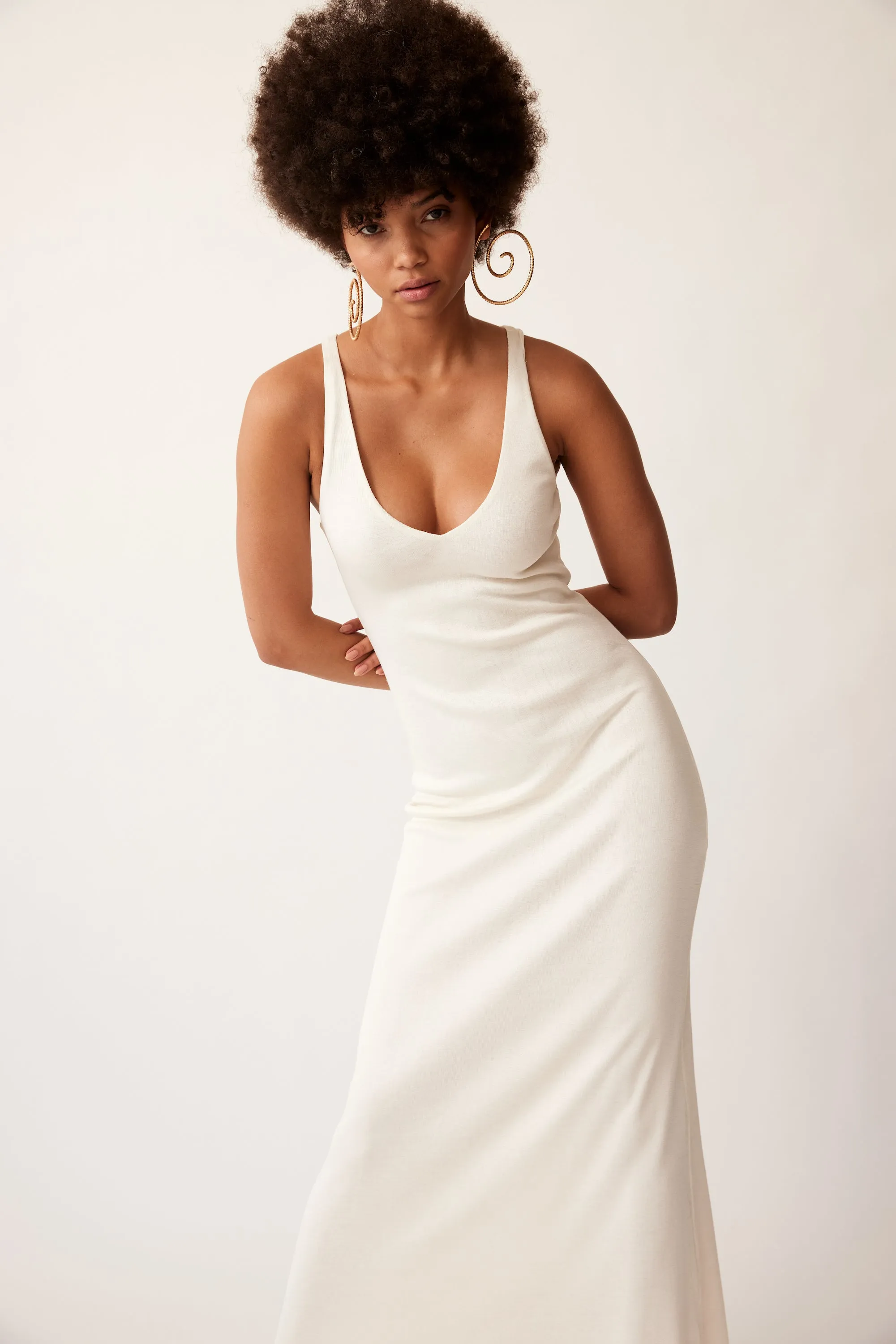 LUZIA DRESS IVORY