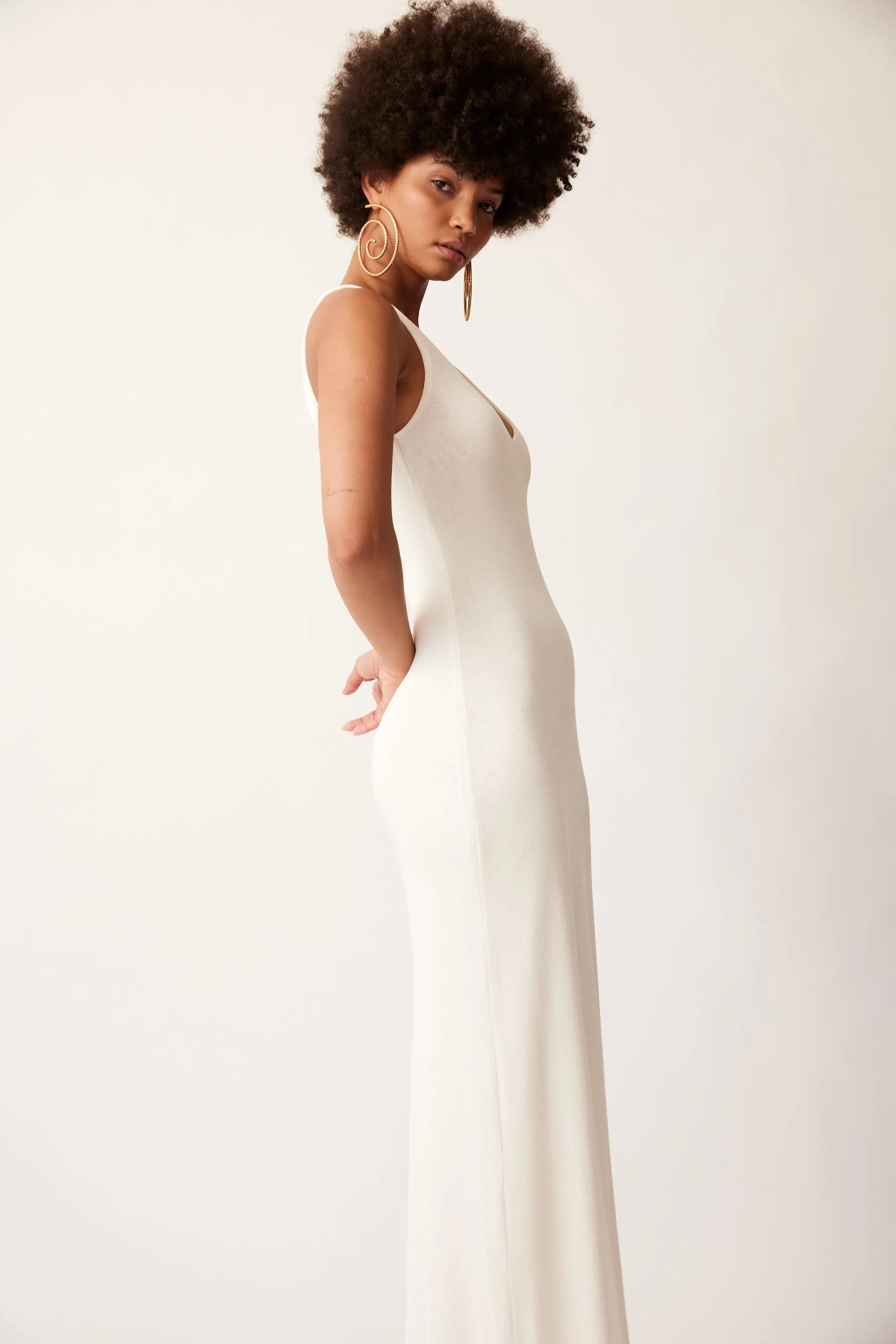 LUZIA DRESS IVORY