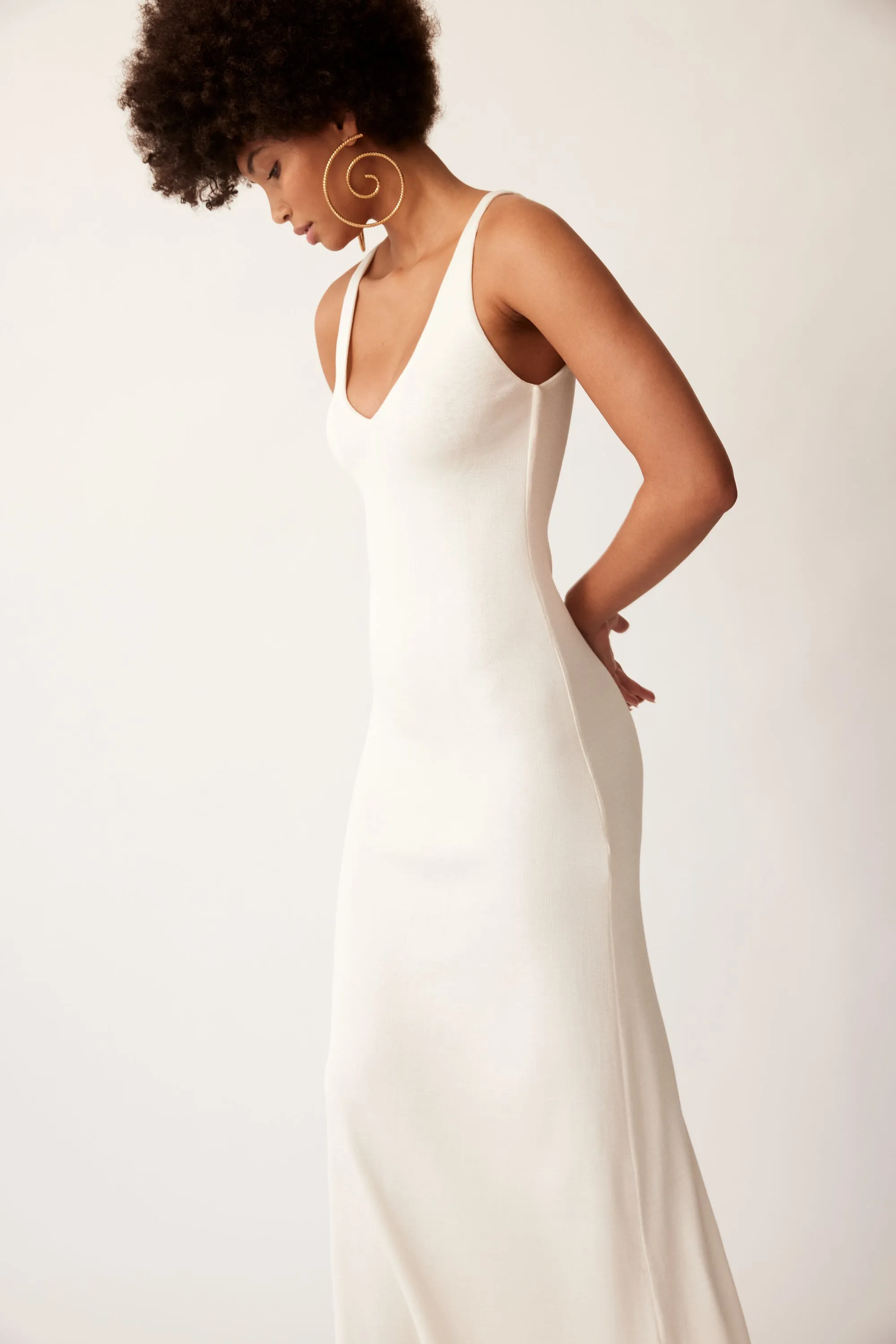 LUZIA DRESS IVORY