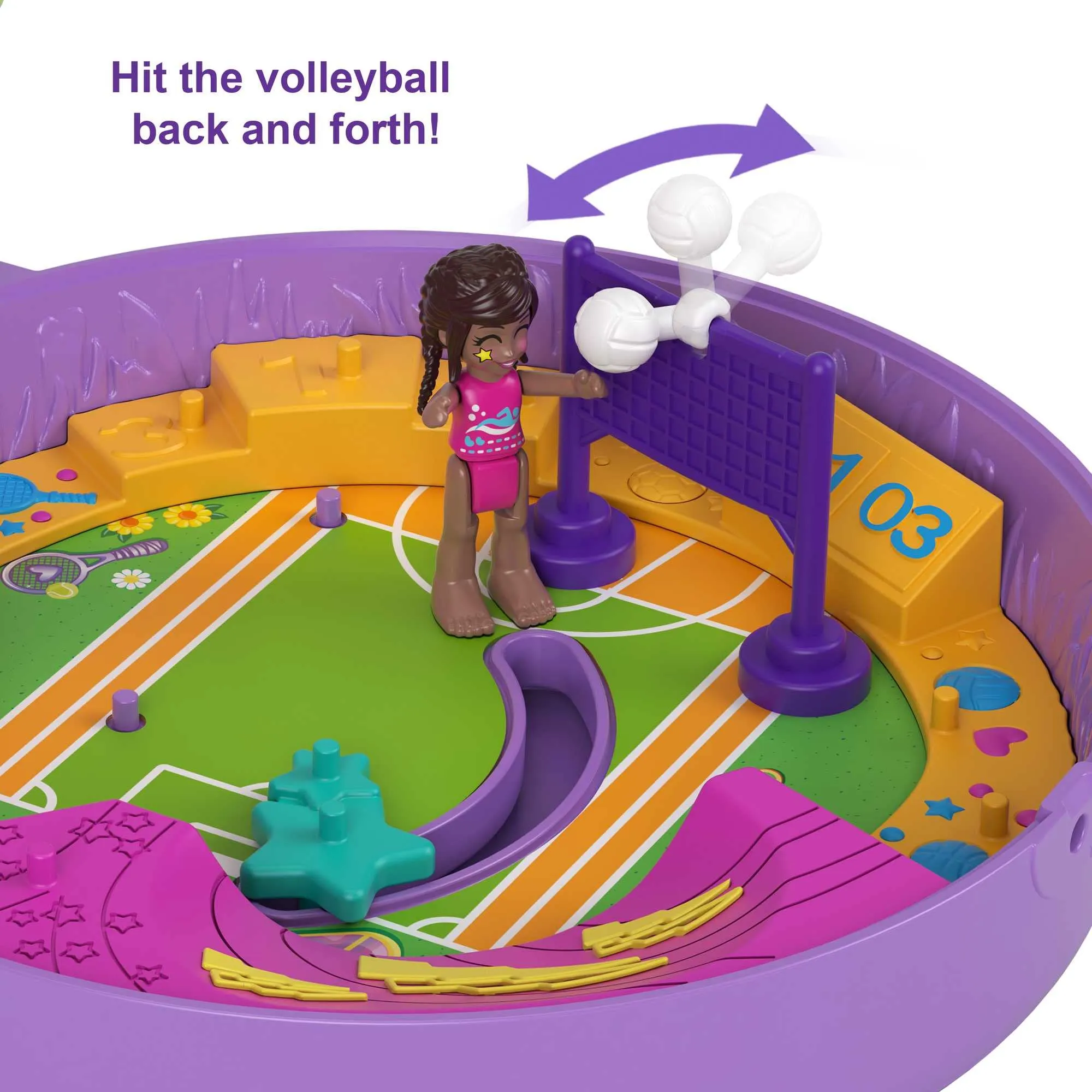 Polly Pocket Soccer Squad Compact