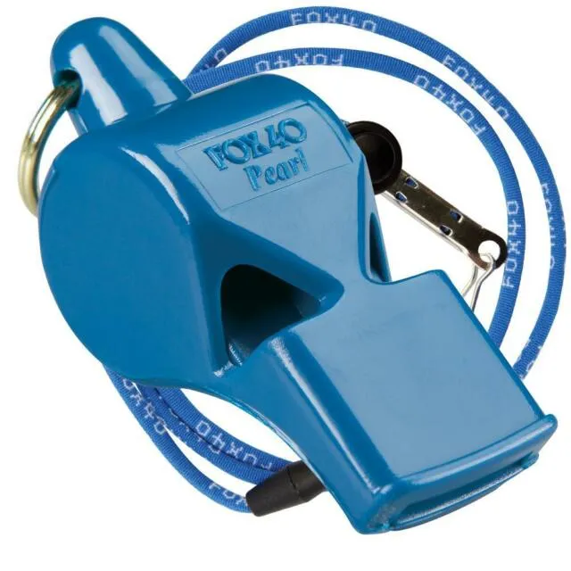 Whistle FOX40 Classic  Safety with Breakaway Lanyard