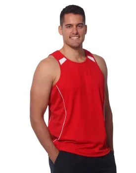 Winning Spirit Men's Truedry Fashion Singlet (SL53)