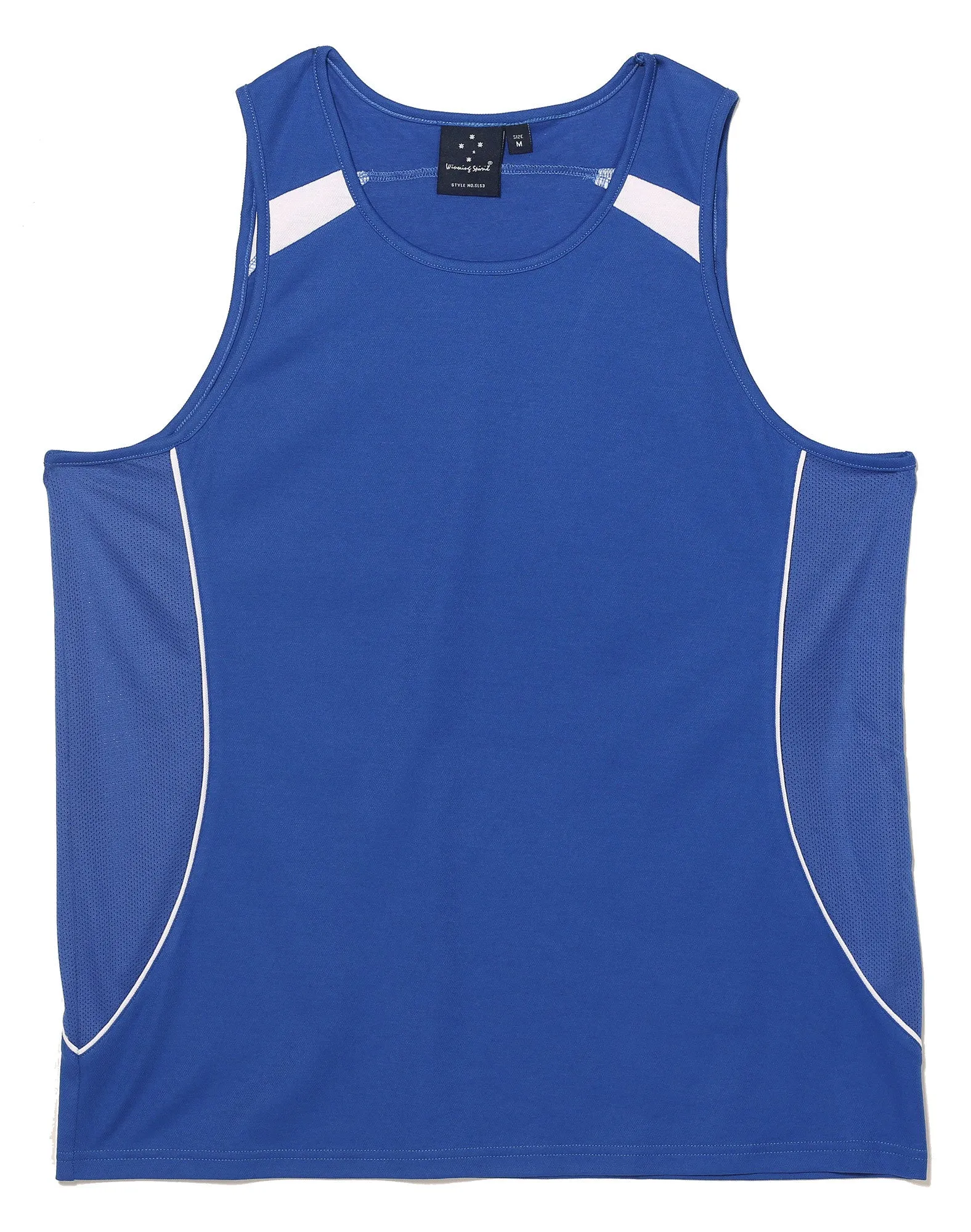 Winning Spirit Men's Truedry Fashion Singlet (SL53)