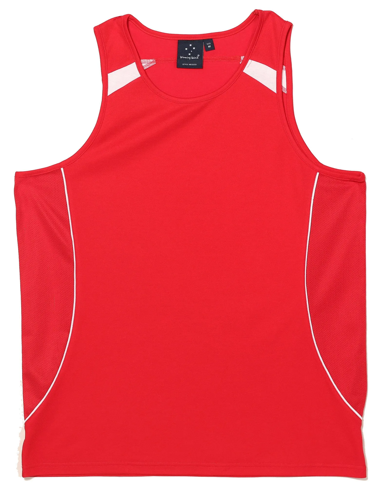 Winning Spirit Men's Truedry Fashion Singlet (SL53)