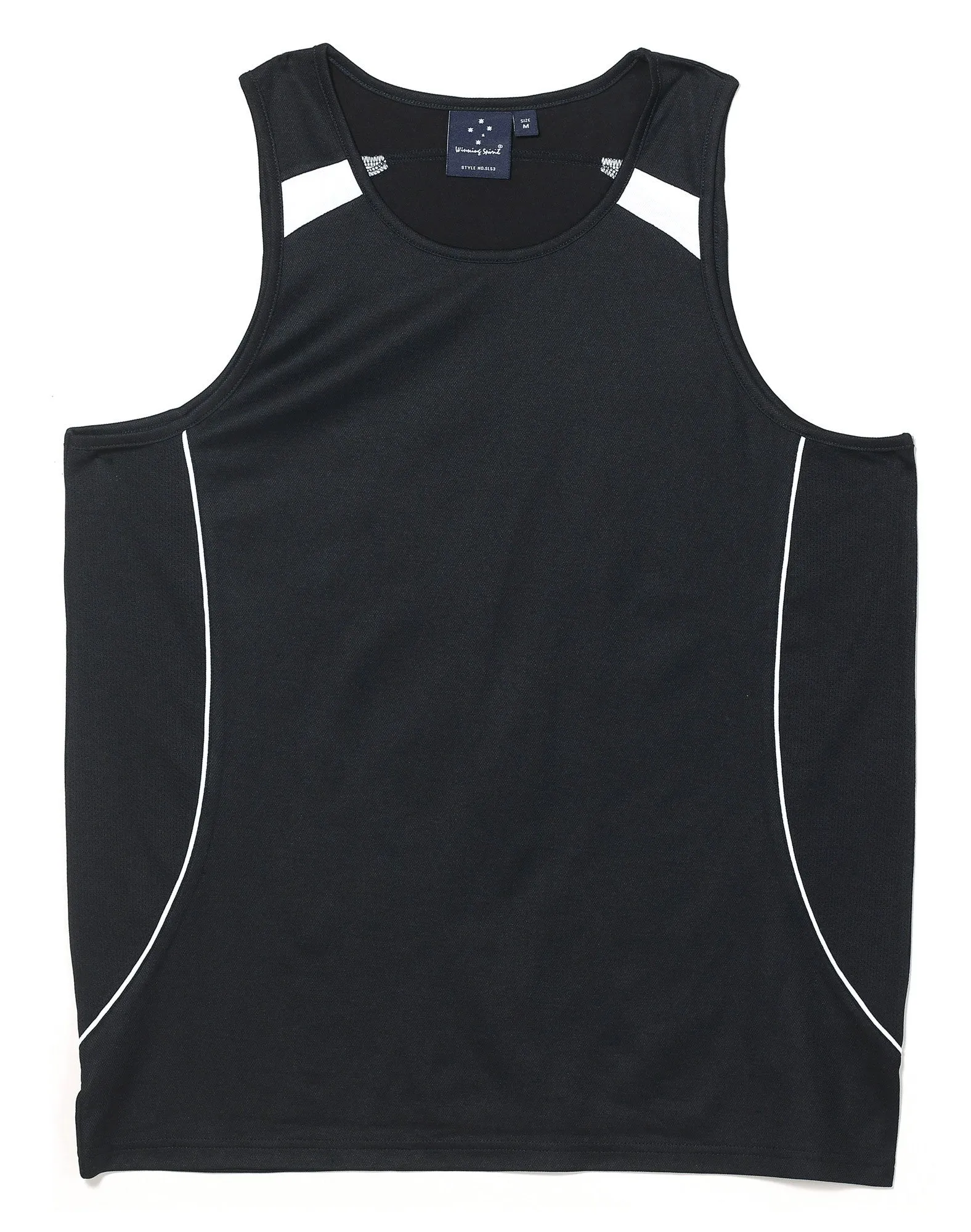 Winning Spirit Men's Truedry Fashion Singlet (SL53)